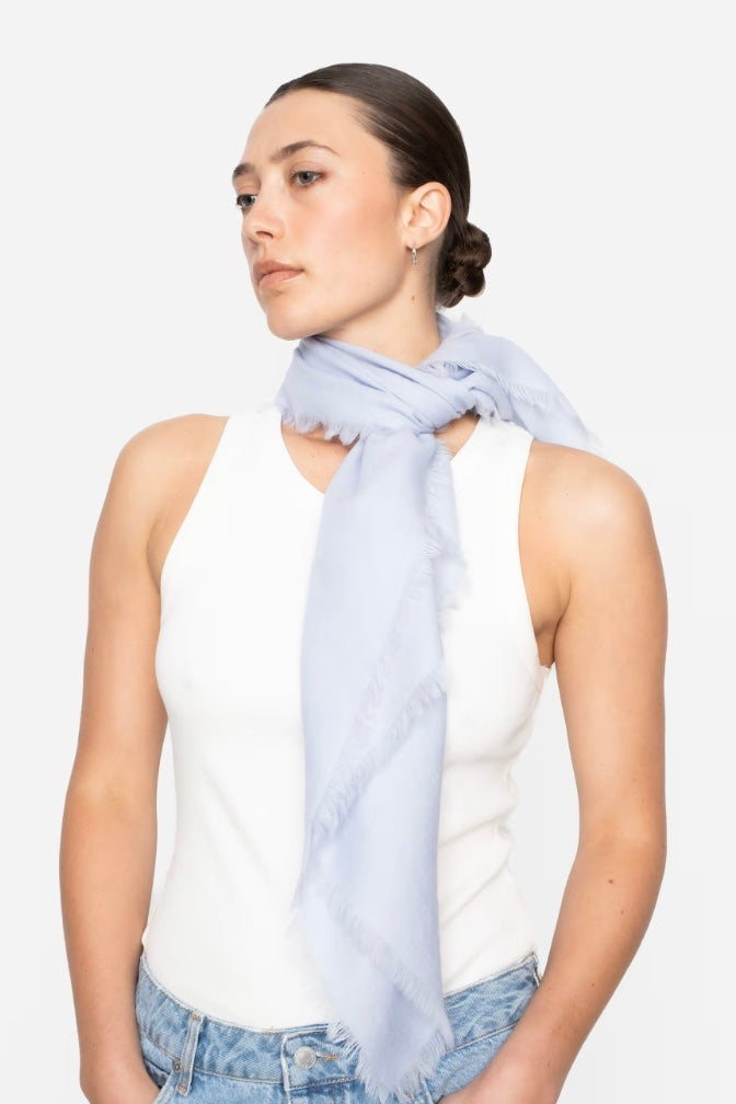 Agra Scarf Light Blue