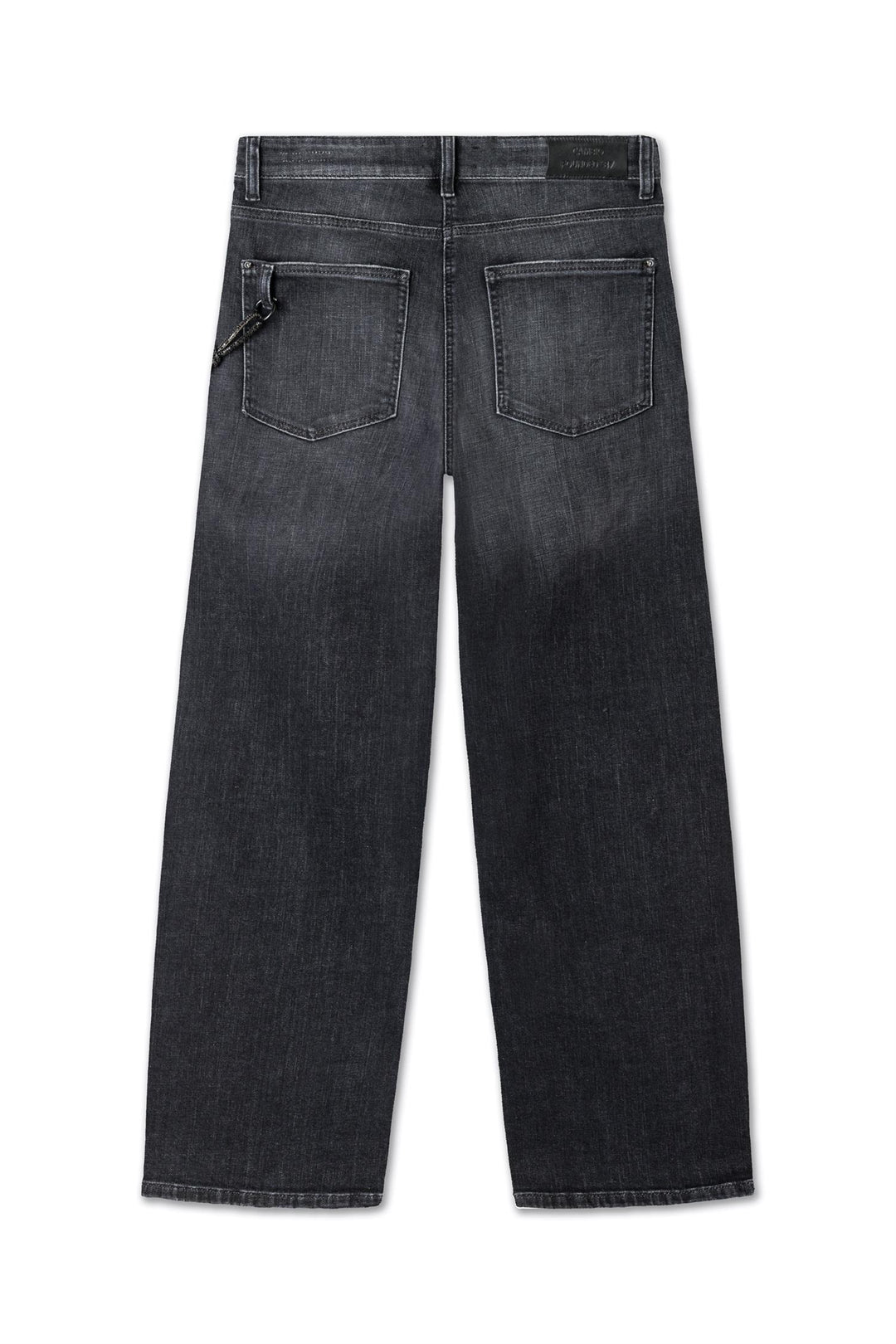 CAMBIO Baggy Mit Strasskette Denim Dark Cozy Midblack - Dale