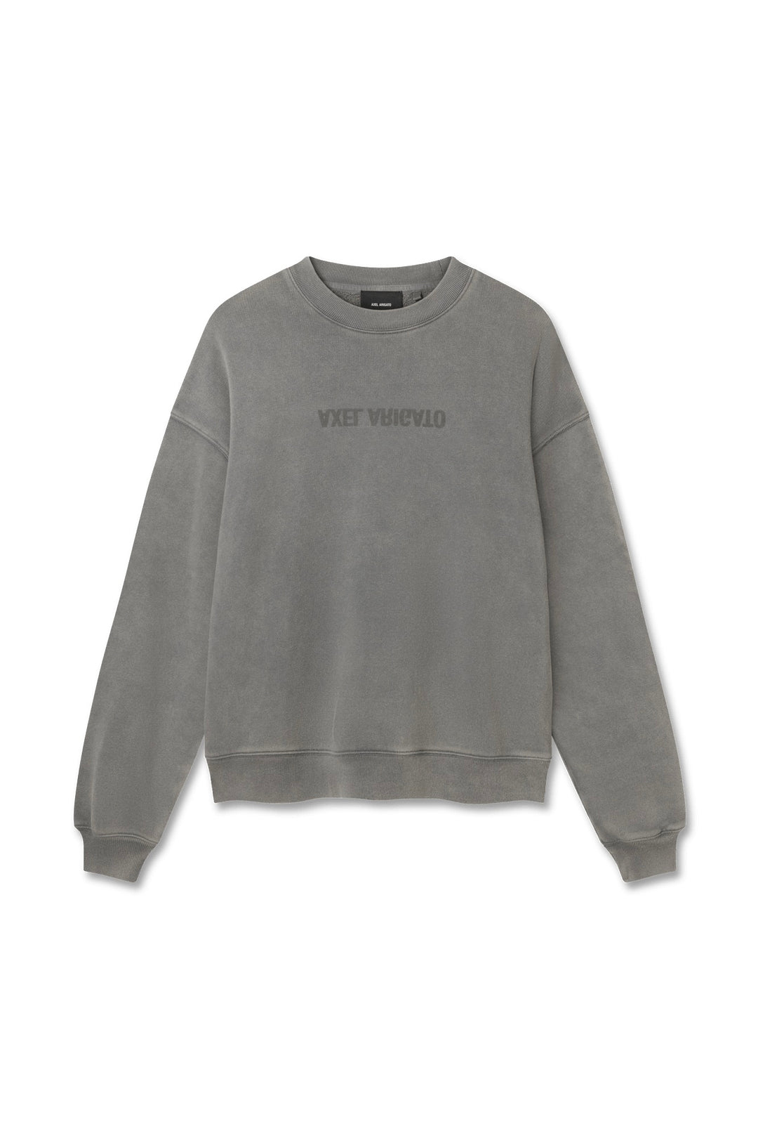 Distorted Washed Sweatshirt Steel Grey