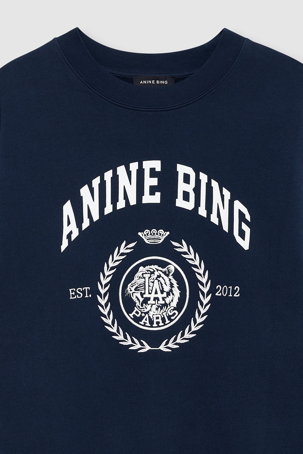 ANINE BING Miles Sweatshirt Collegiate Dark Navy - Dale
