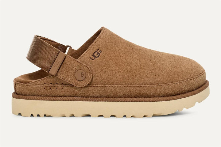 W Goldenstar Clog Chestnut