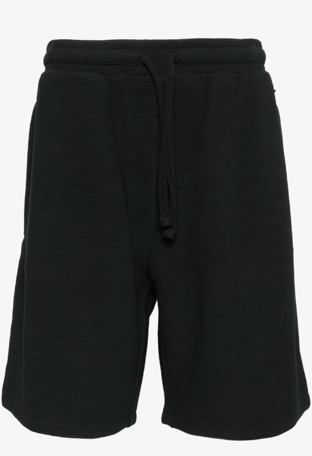 Rib Shorts Black