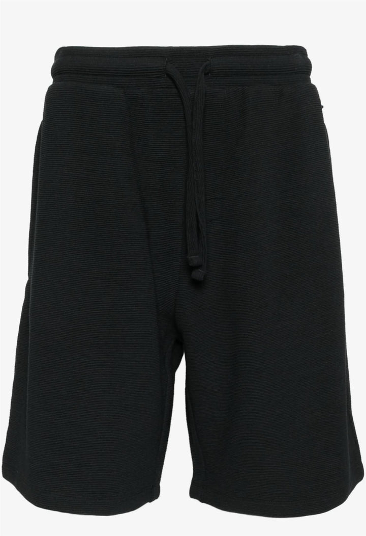 Rib Shorts Black