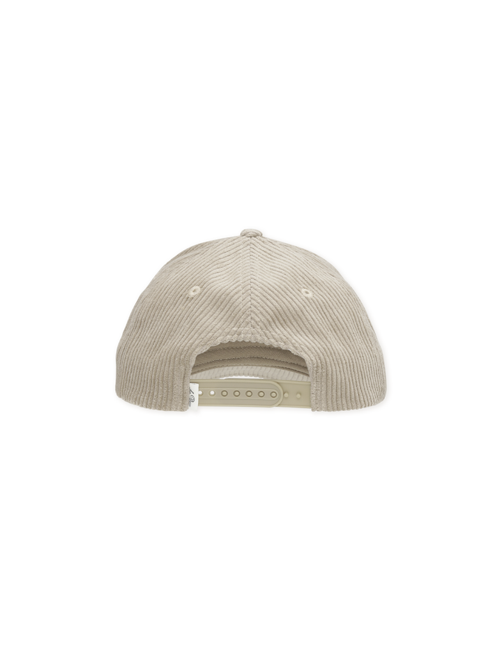 Core Corduroy Baseball Cap Dark Sand