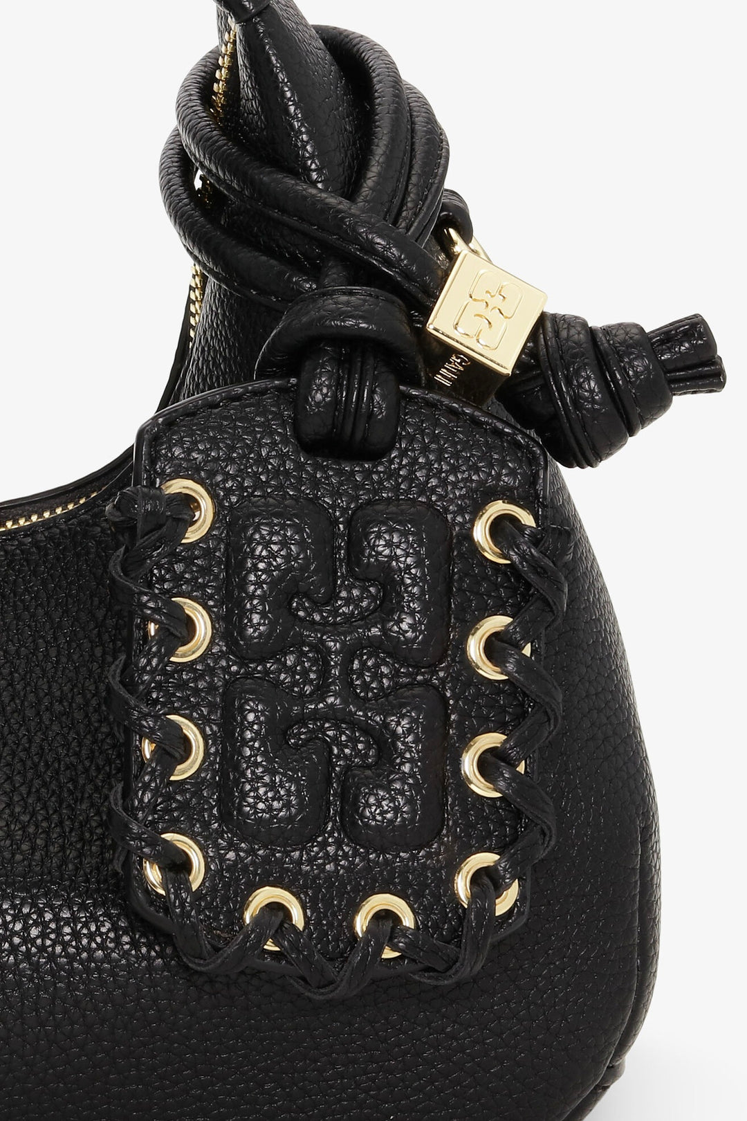 GANNI Hobo Mini Grained - Dale