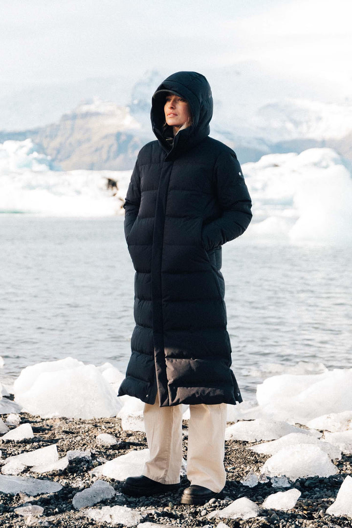 Meridian II Down Coat Onyx
