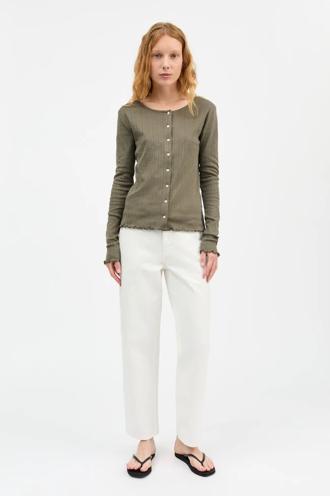 Edie Cardigan Olive