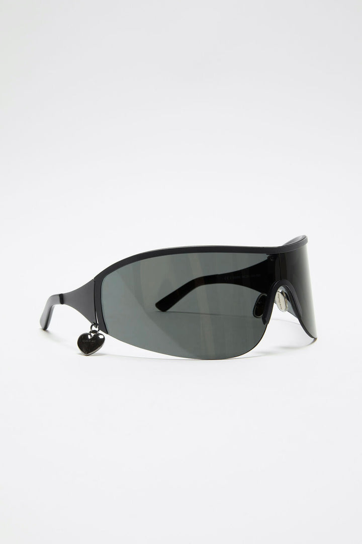 Metal Frame Sunglasses Black