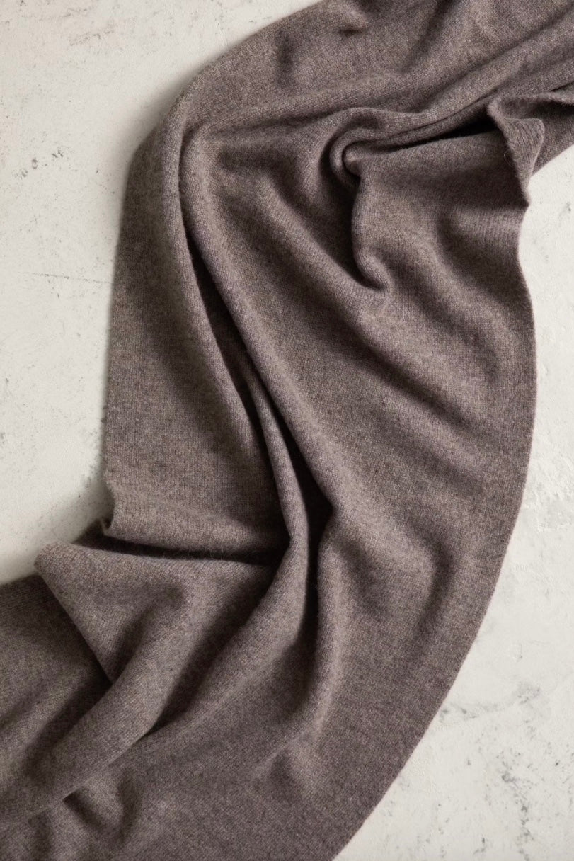 Babette Scarf Dark Taupe