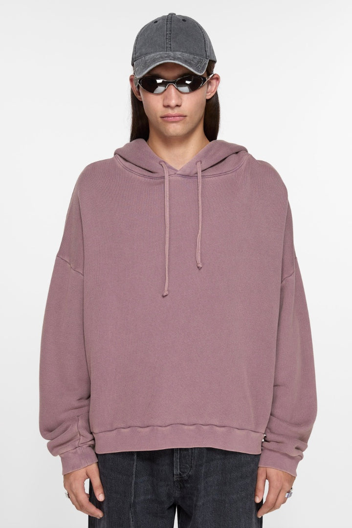 Hooded Sweater Plum Purple