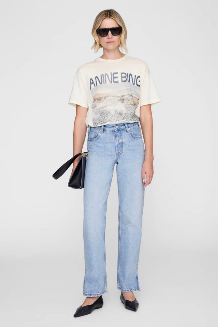 ANINE BING Cade Tee Wildflowers - Dale