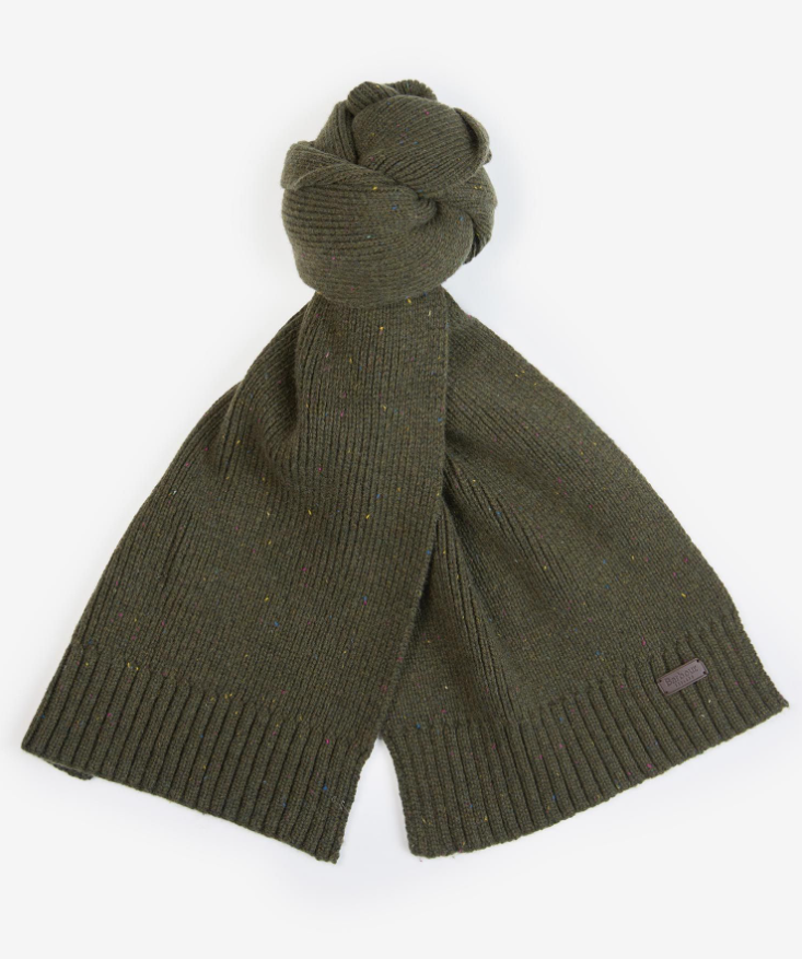 Barbour Geschenkset Beanie & Schal Carlton Fleck