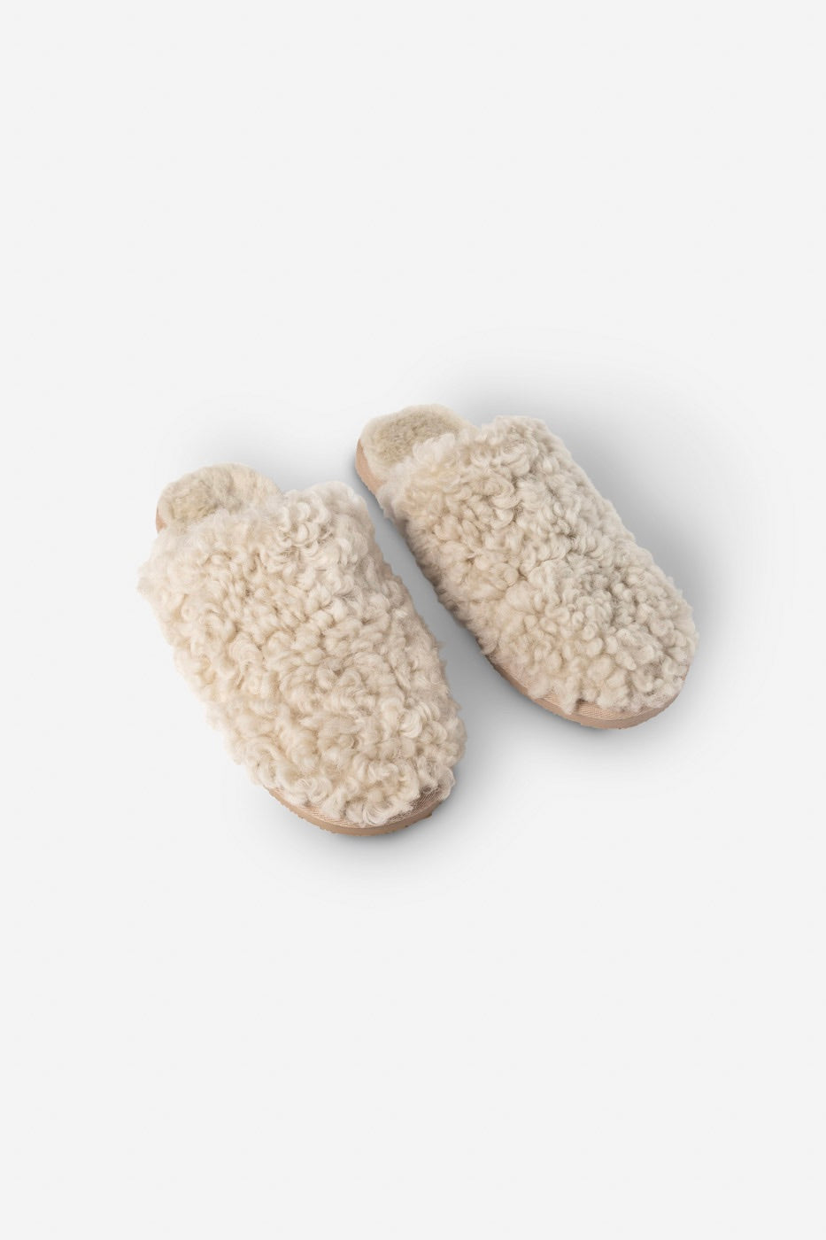 CAMILLA PIHL Cozy Curl Slippers Cream - Dale