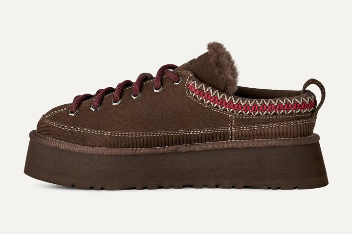 W Heritage Lace-Up Slipper Burnt Cedar