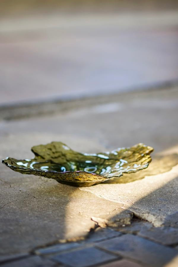 Aiku Glass Bowl Green