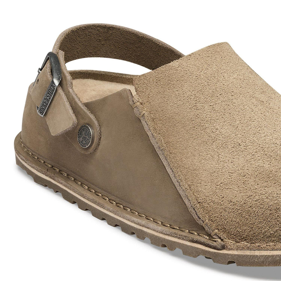 Lutry Premium Split Nubuck/Suede Herre Taupe