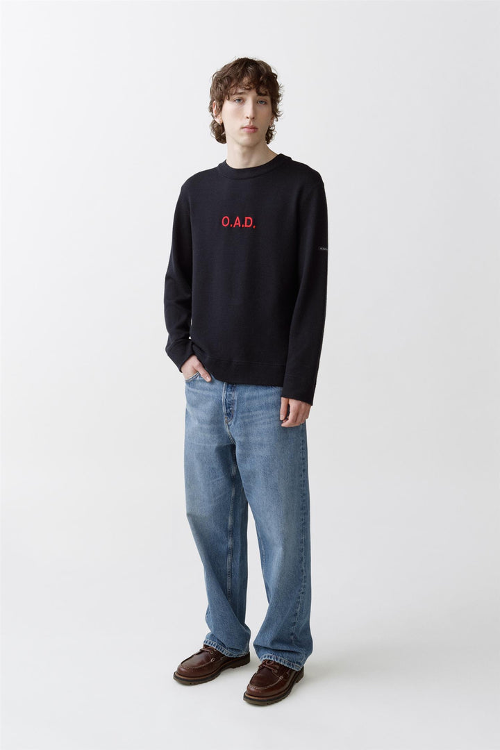 Blaatrøie No. 1 Navy w/Red Embroidery