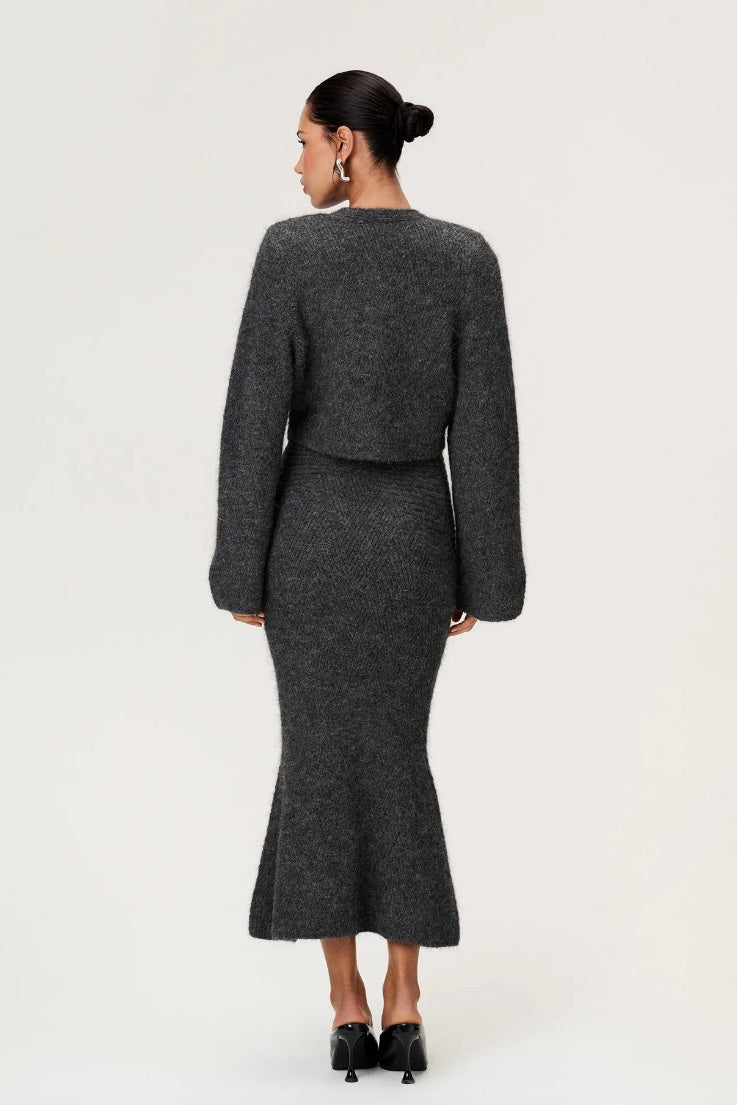 Cessole Cardigan Dark Grey
