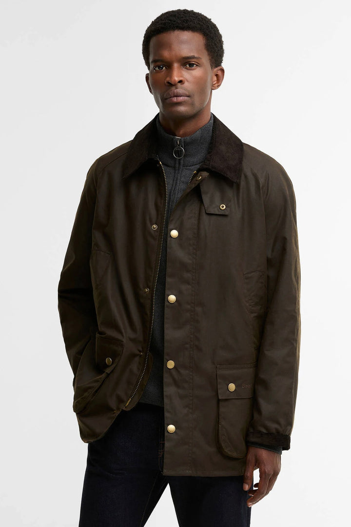 Ashby Waxed Jacket Olive
