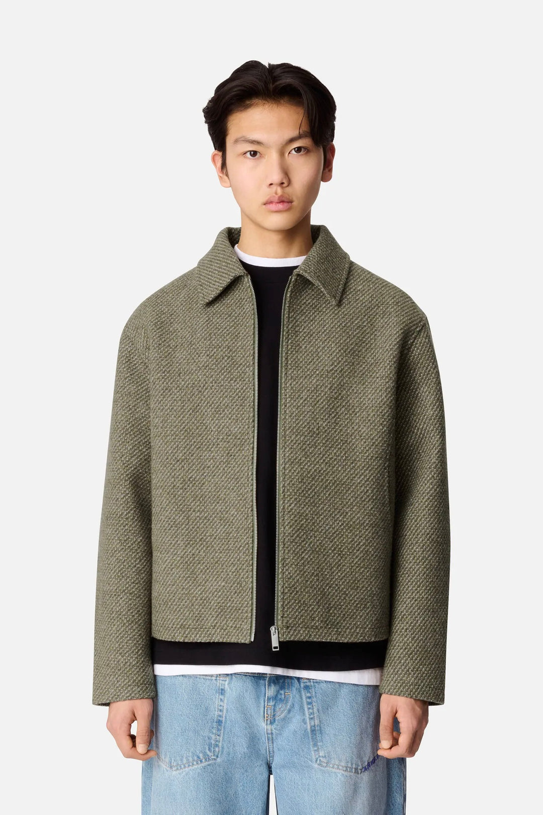 Echo Zip Jacket Green
