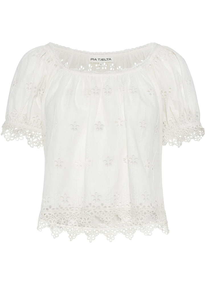 Leonora Blouse White