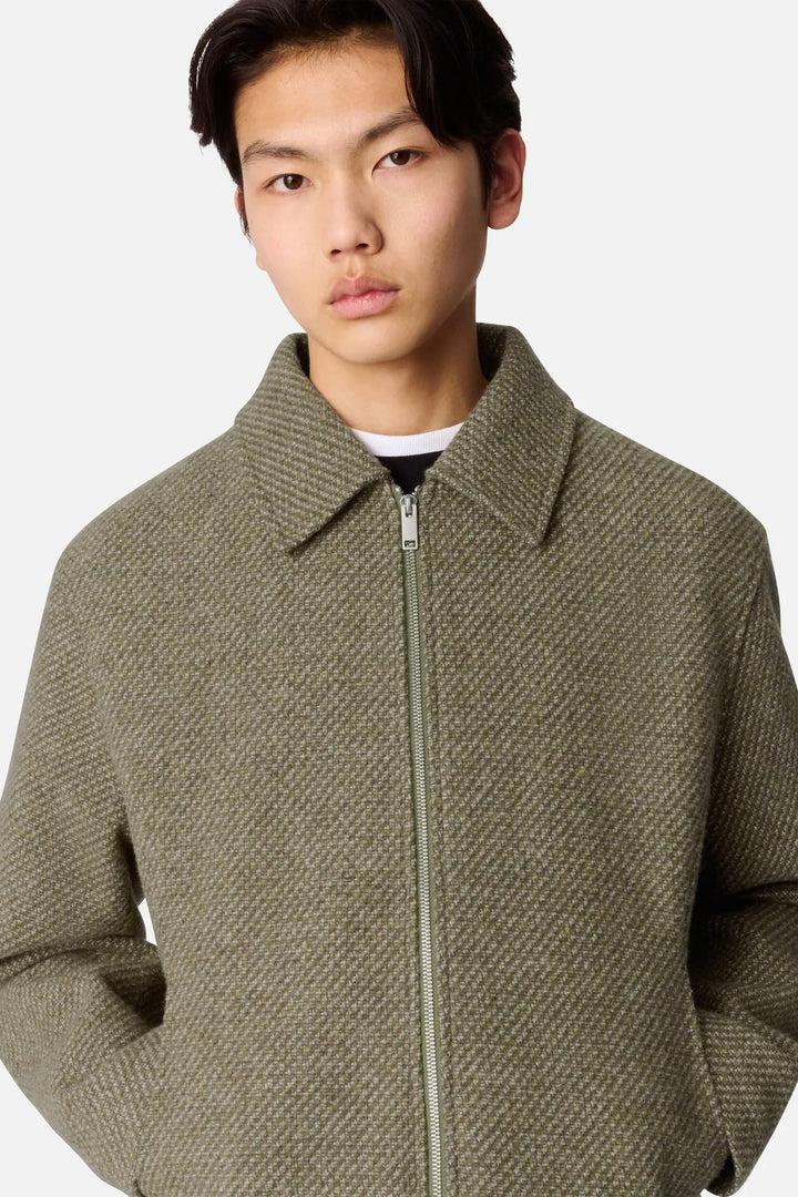 Echo Zip Jacket Green