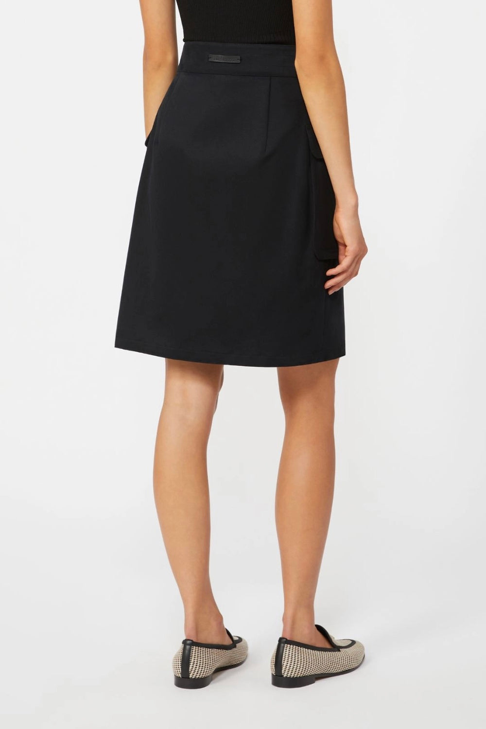 MAX MARA Stretch Cotton Wrap Skirt - Dale
