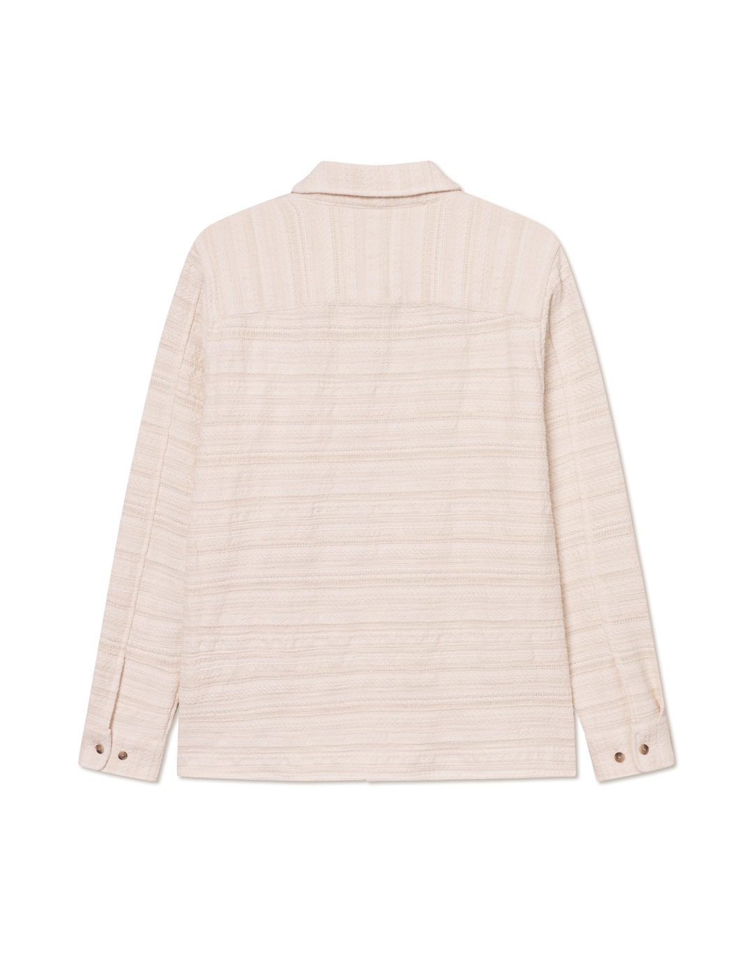 LES DEUX Jonas Structured Stripe Overshirt - Dale