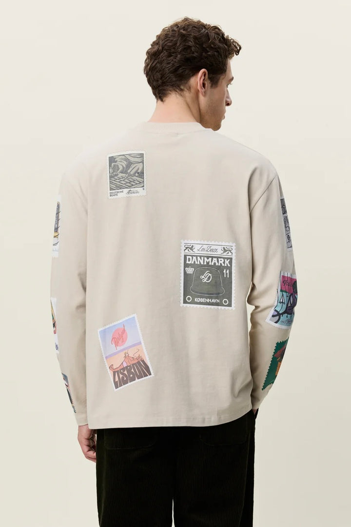 Stamp LS T-Shirt Light Sand