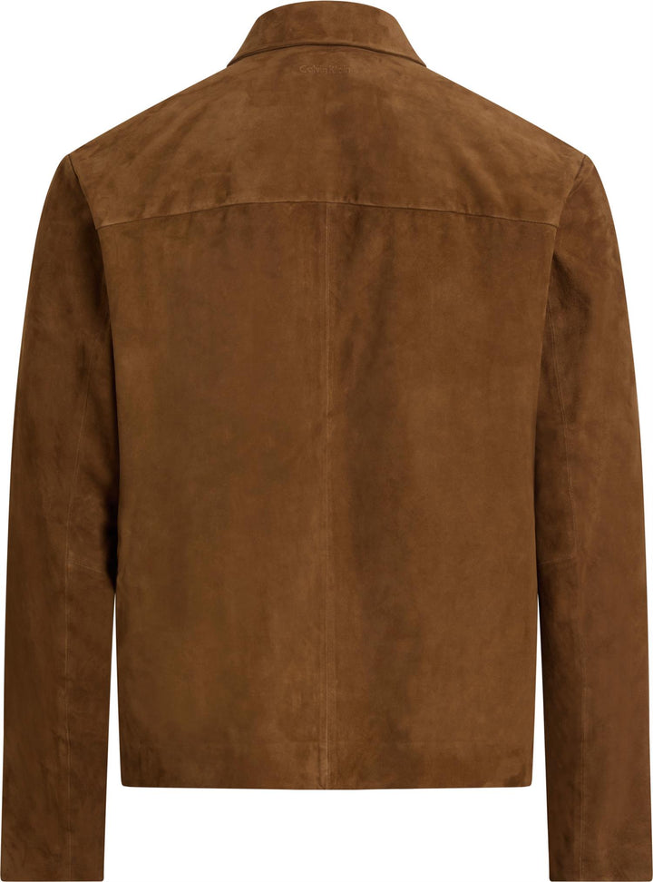 Suede Leather Blouson Nythatch