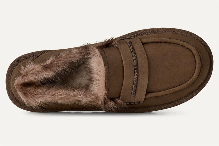 W Ellis Nubuck Loafer Dark Chestnut