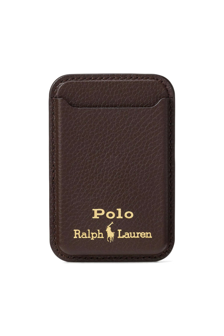 Magsafe Leather Wallet Dark Brown
