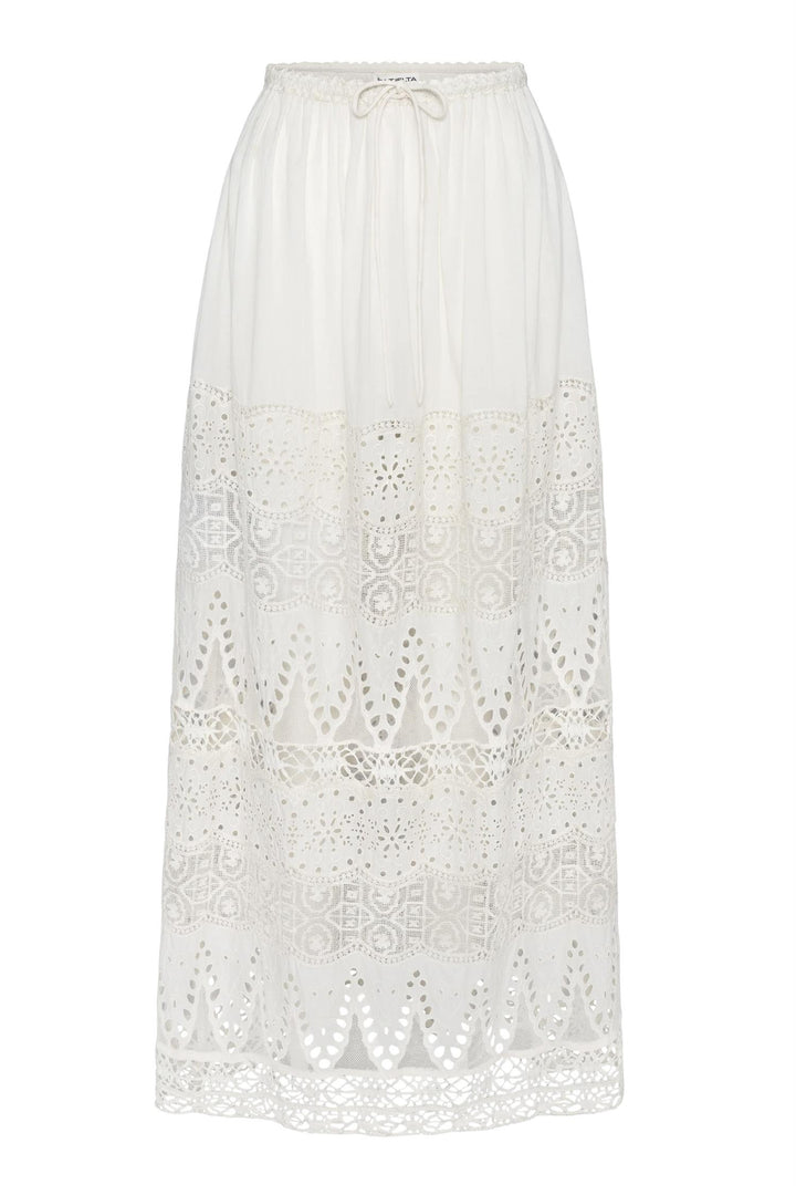 Cannoli Skirt White