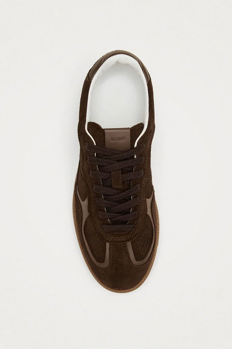 Tb.490 Rife Chocolate Brown Leather Sneakers