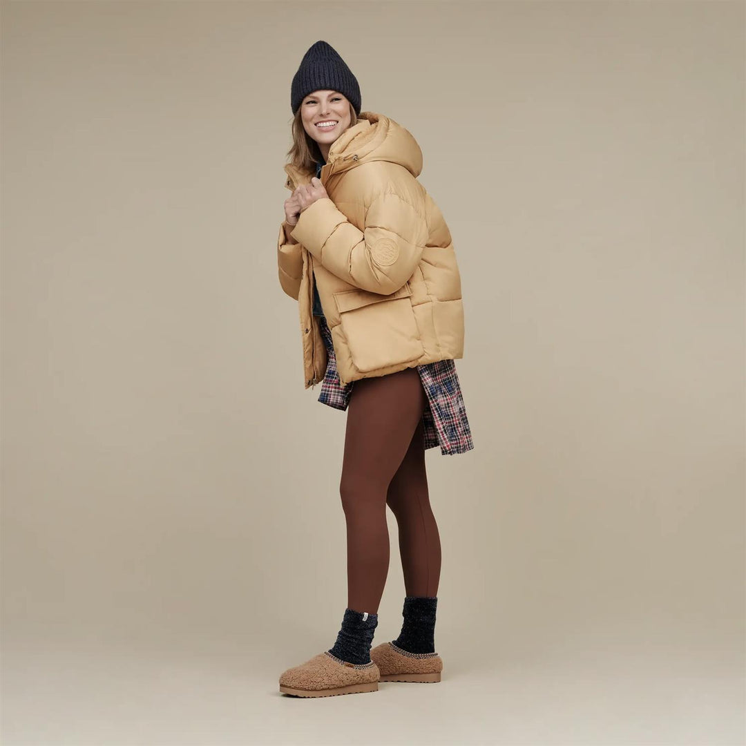 UGG W Tasman Maxi Curly Chestnut - Dale