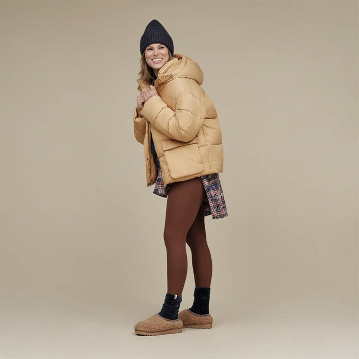 UGG W Tasman Maxi Curly Chestnut - Dale