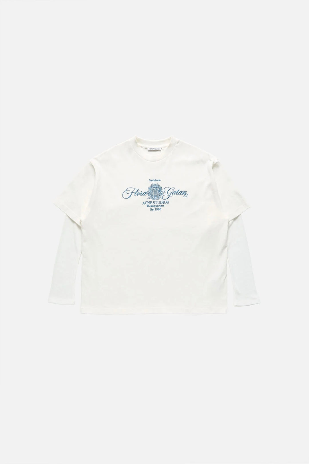 Embroidered T-Shirt Offwhite/Ecru