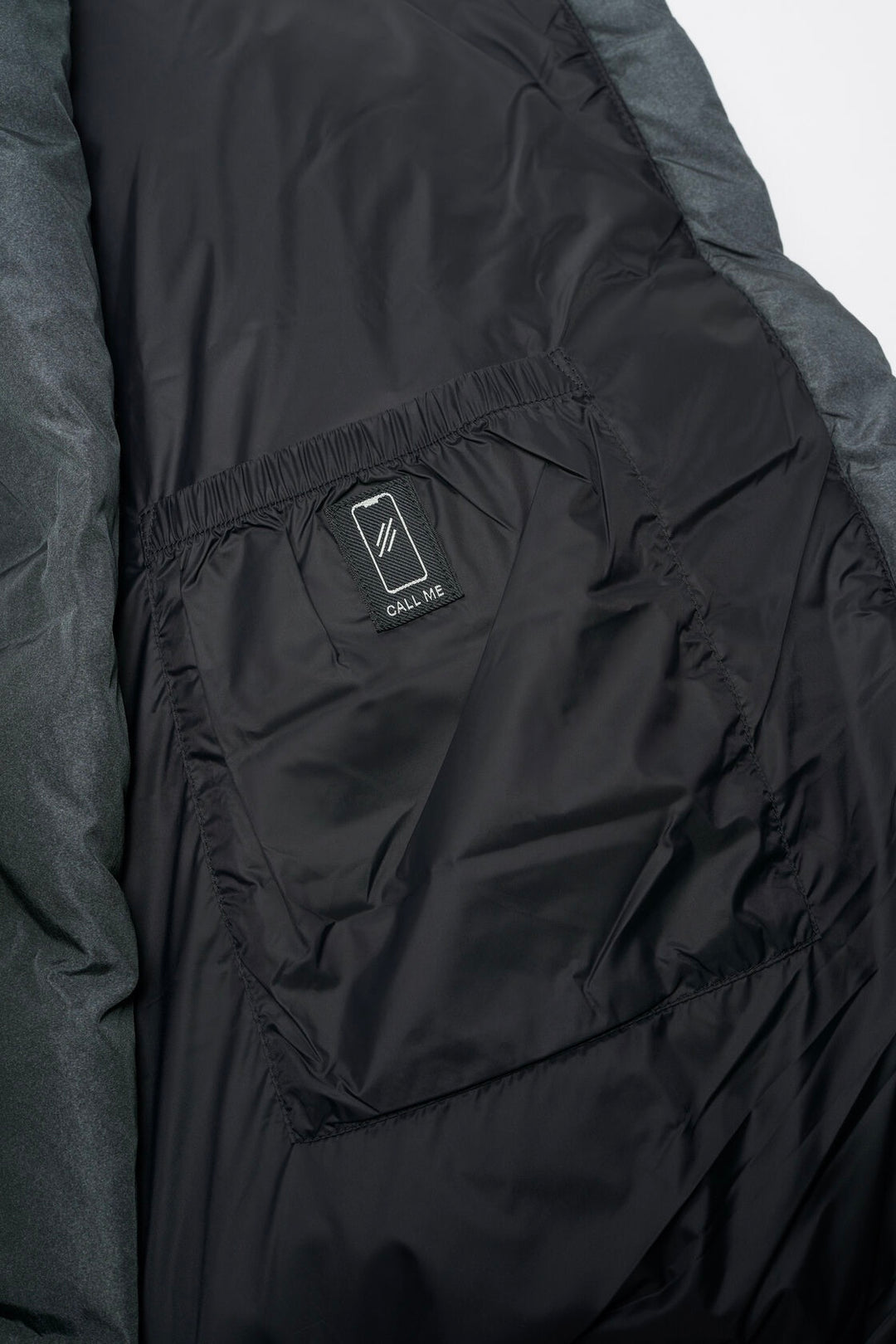 Down Puffer Jacket Anthracite/Black