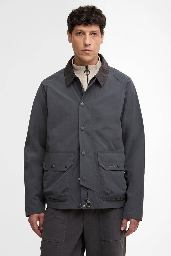 Re-Engineered Casual Chore Jacket Asphalt