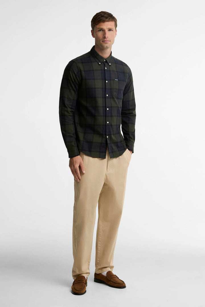 Barbour Fortrose Tailored Shirt Shadow Classic