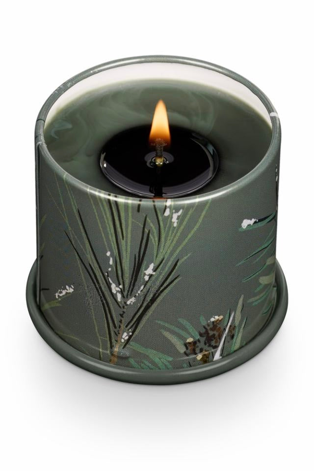 BLOOMINGVILLE Balsam & Cedar Demi Vanity Tin Scented Candle - Dale