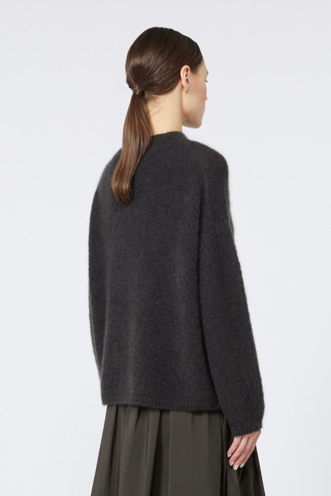 Taro Mohair Sweater Dark Green