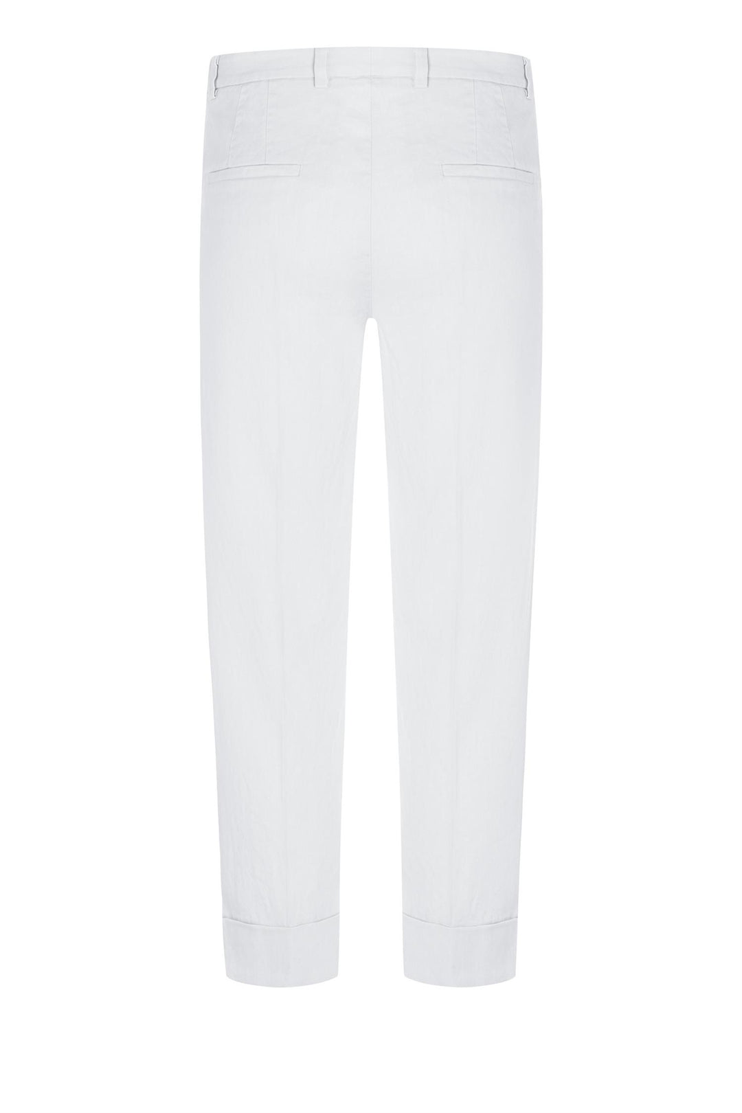 CAMBIO Krystal Linen Pant Pure White - Dale