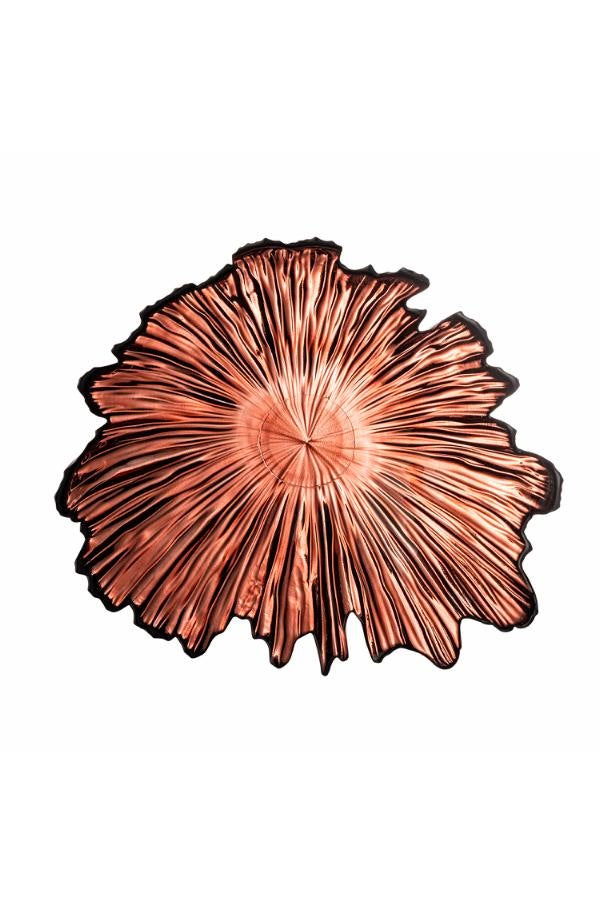 Aila Glass Bowl Red