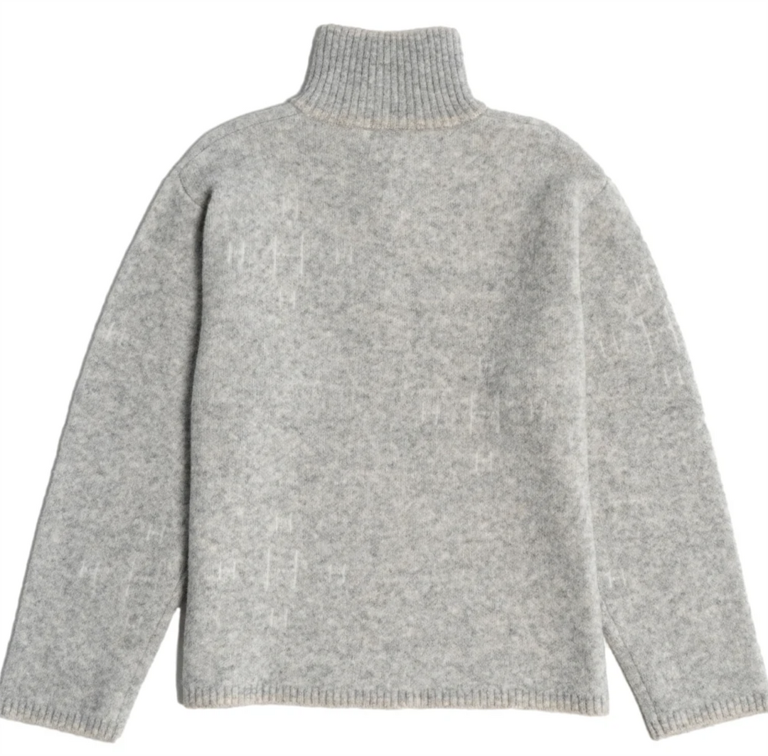 HEST Iben Half-Zip Grey Melange - Dale
