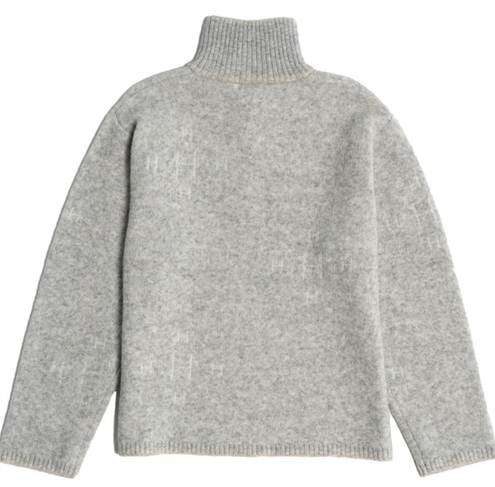 HEST Iben Half-Zip Grey Melange - Dale