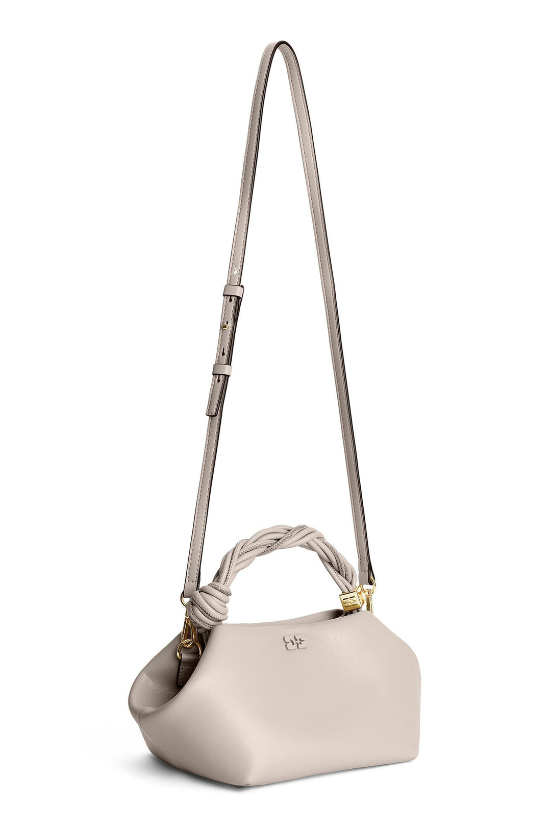 Ganni Bou Bag Small Oyster Grey