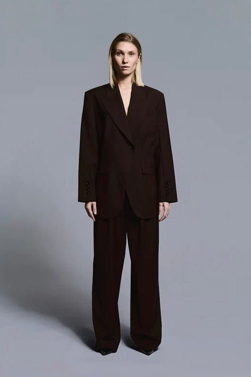 Monaco Pant Dark Brown