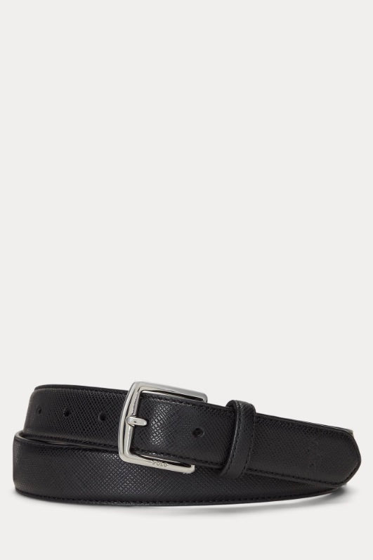 Saffiano Leather Belt