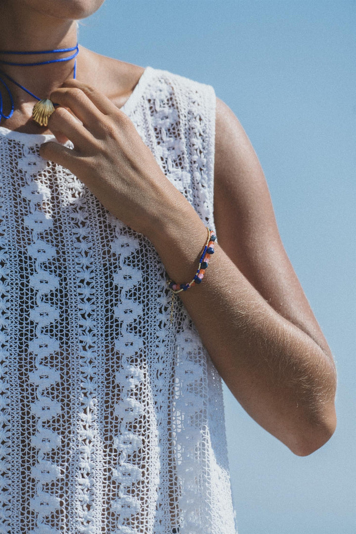 Asym Bracelet Navy